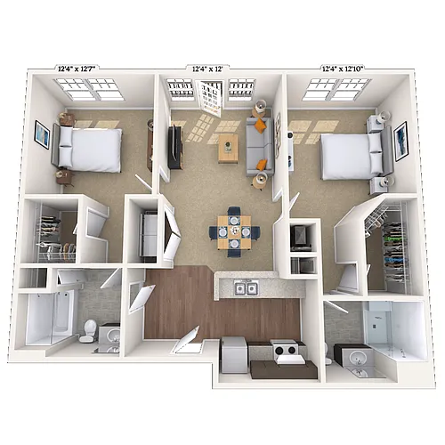 Floor plan 22A Alt 1