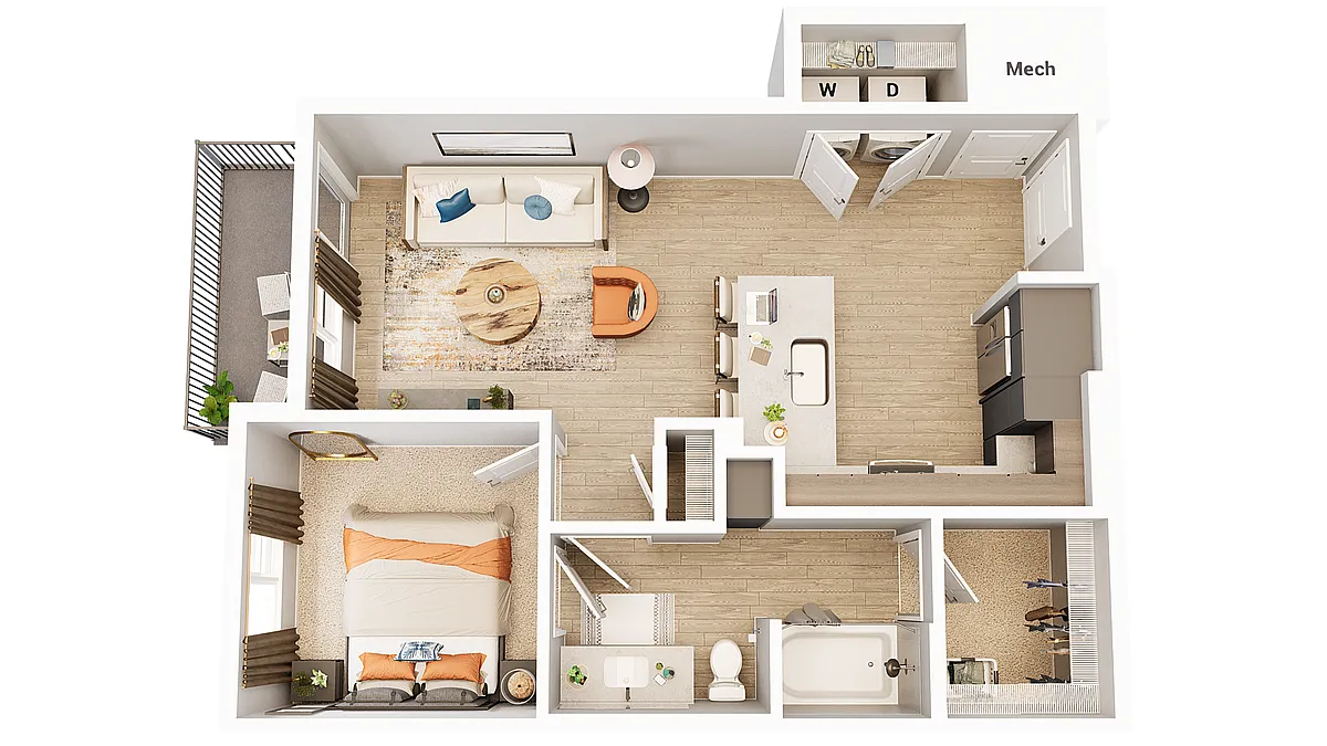 Floor plan A4