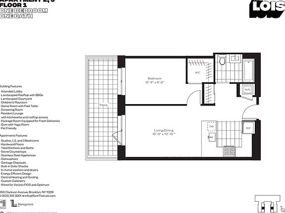 2nd image of 350 Clarkson Ave APT 102