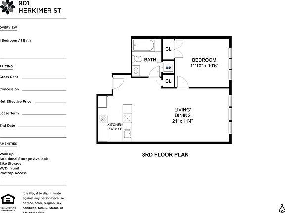 2nd image of 901 Herkimer St #2D