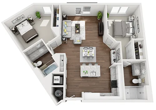 Floor plan Clinchfield