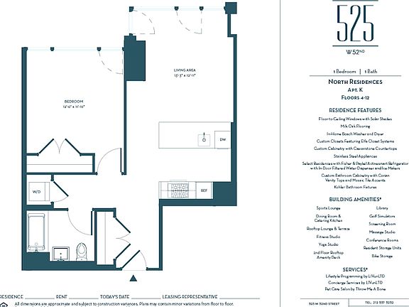 2nd image of 525 W 52nd St #10KN