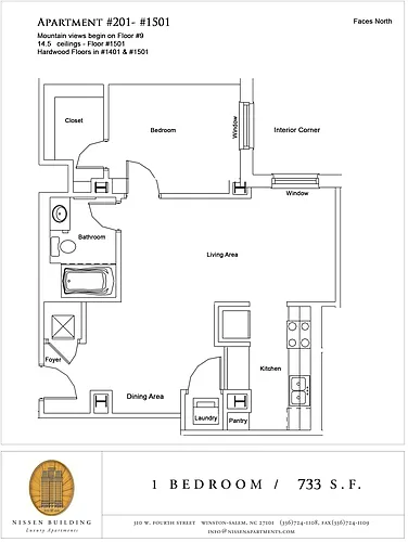 Floor plan Lookout