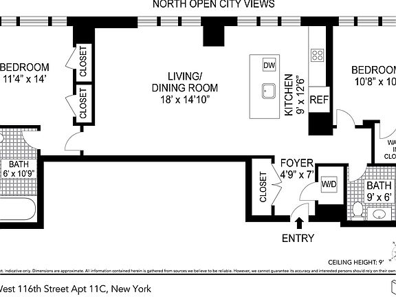 2nd image of 23 W 116th St APT 11C