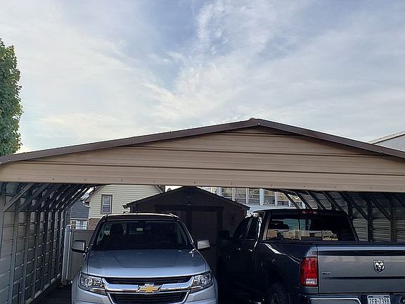 Parking for 2 with bonus shed