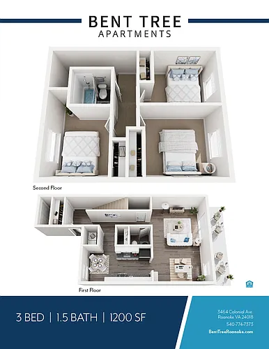 Floor plan 3 BEDROOM