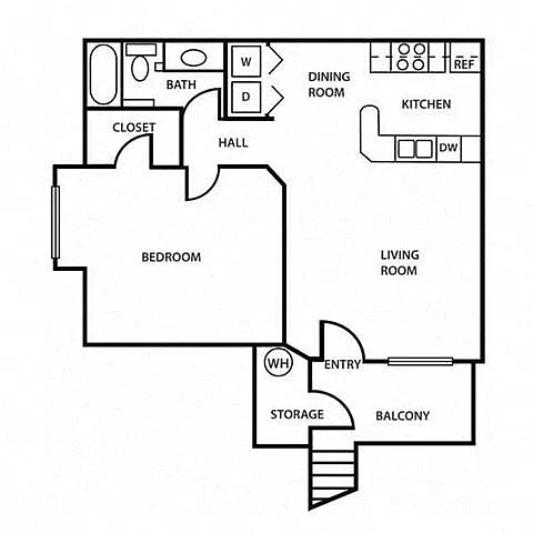 Floor plan The Superstition