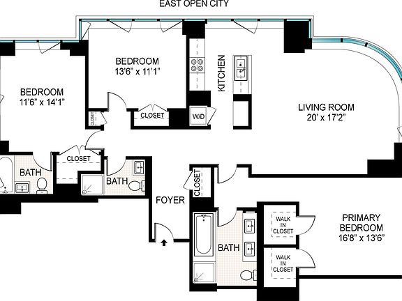 2nd image of 1 Morton Sq APT 9BE