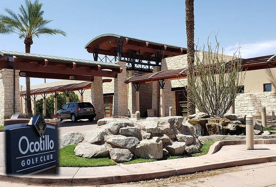 Entrance of Ocotillo Clubhouse