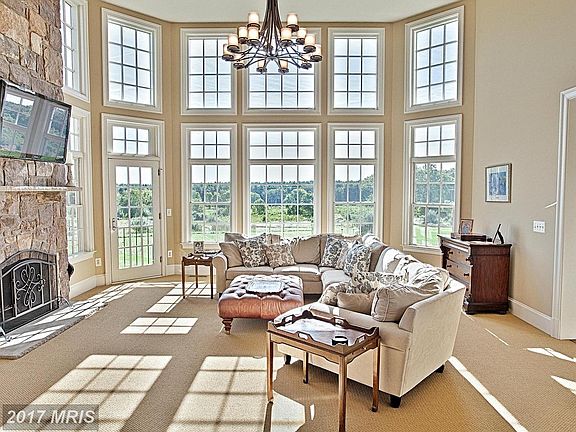 2 story stone fireplace and panoramic views!