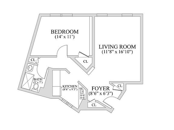 2nd image of 62 Leroy St APT 5D