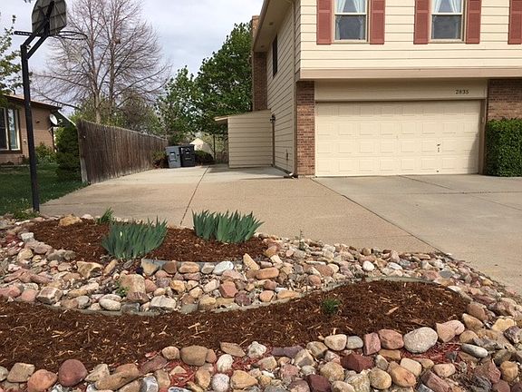 front RV parking area