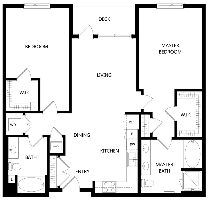 Floor plan B2