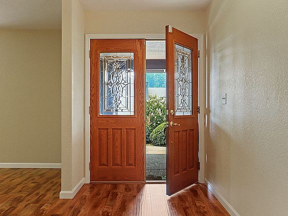 Front entrance inside home