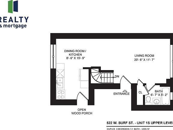 522 3 Bed 1S Upper Floor Plan 522 3 Bed 1S Upper Floor Plan
