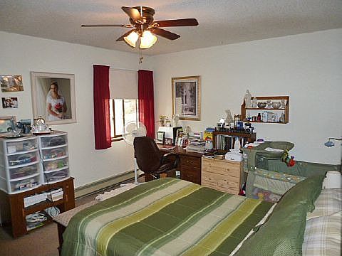 Master Bedroom with Walk-In Closet.
