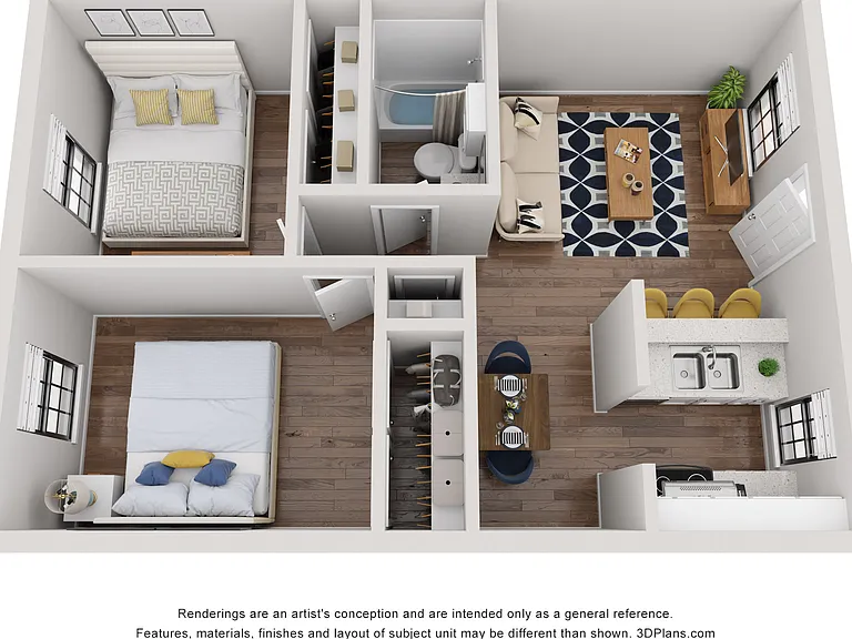 Crest River District Apartments — Photo 12