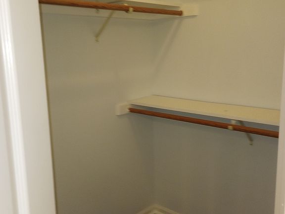First of two master closets.