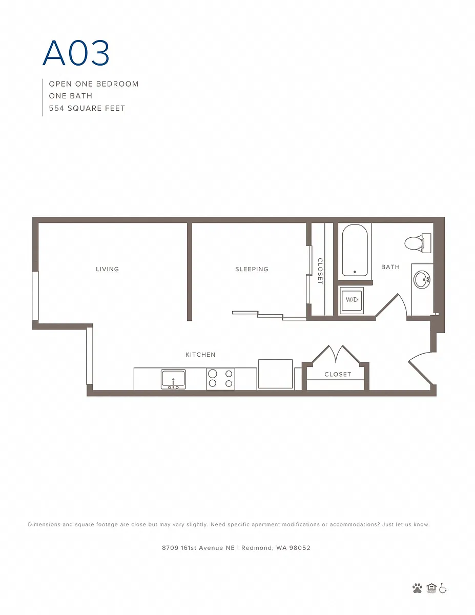 Floor plan A03