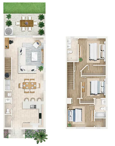 Floor plan Model C