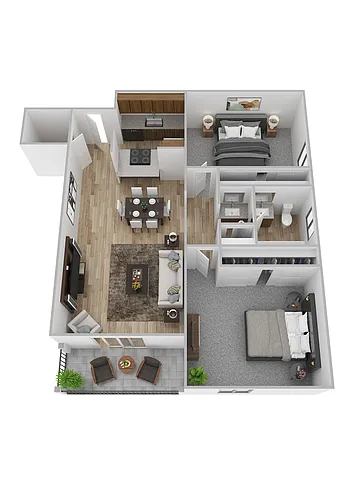 Floor plan B1