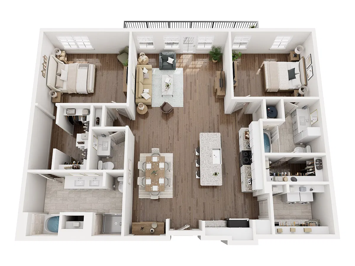 Floor plan B7