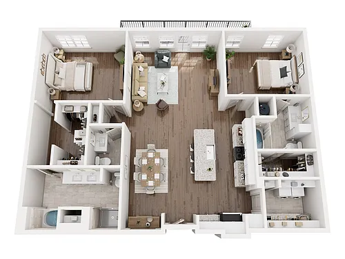 Floor plan B7