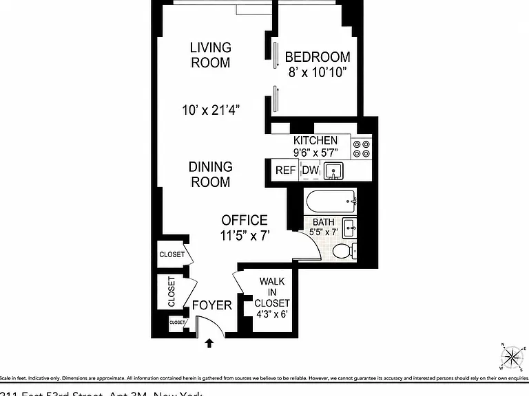 211 E 53rd St #3M — Photo 2