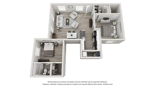 Floor plan The Royal Palm