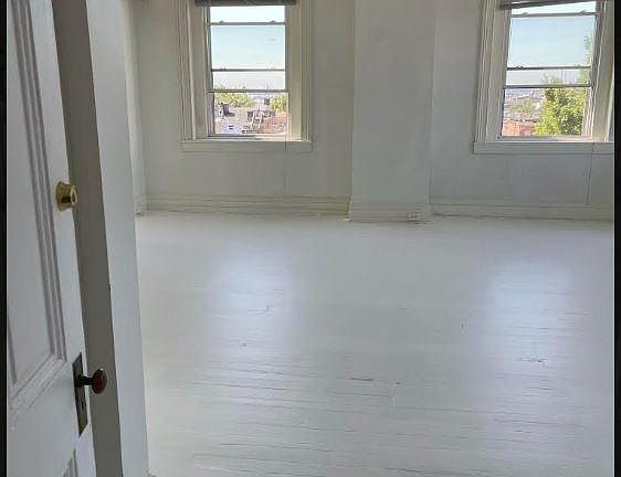 The Loft is all white -- literally from floor to ceiling