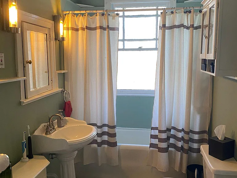 Charming Bath with separate tub and shower