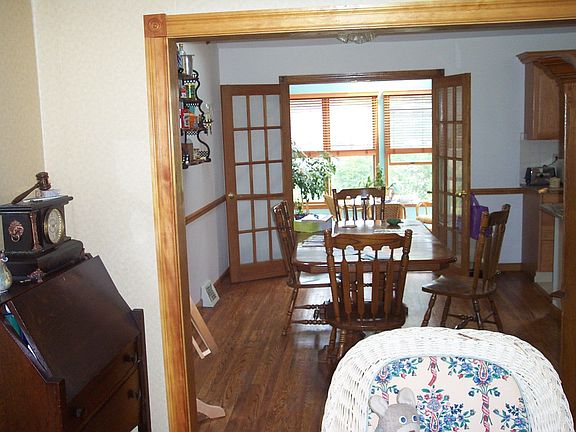 Living rm thru Dining into Sun Porch