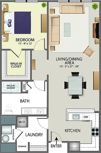 Floor plan B