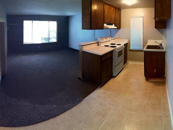 Kitchen & Living Room