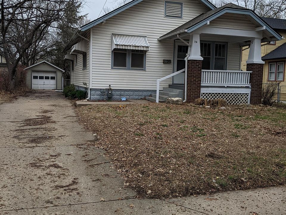 Front of the house with garage.