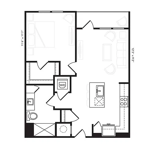 Floor plan A1