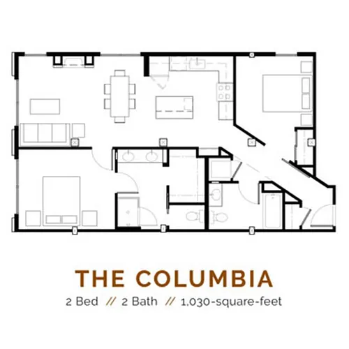 Floor plan Columbia