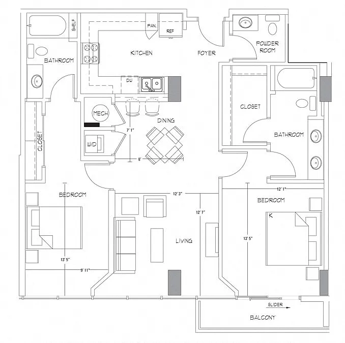 Floor plan B5
