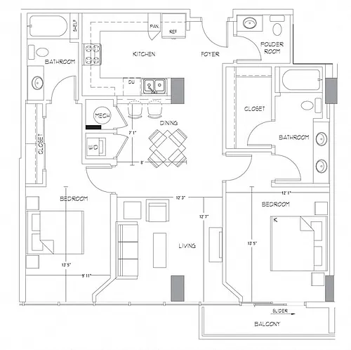 Floor plan B5