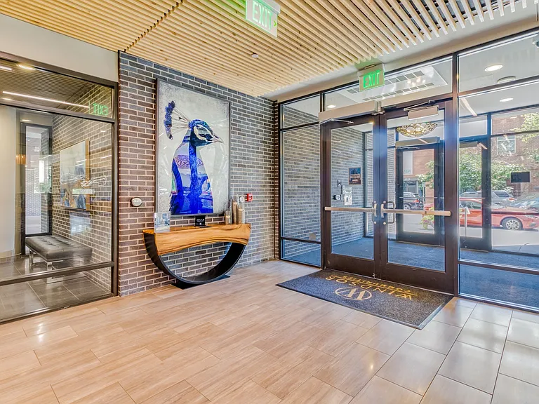 Entrance and lobby area at 1000 Speer by Windsor