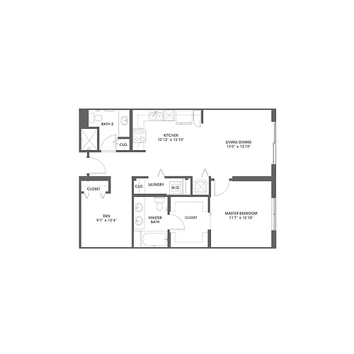 Floor plan Deerfield