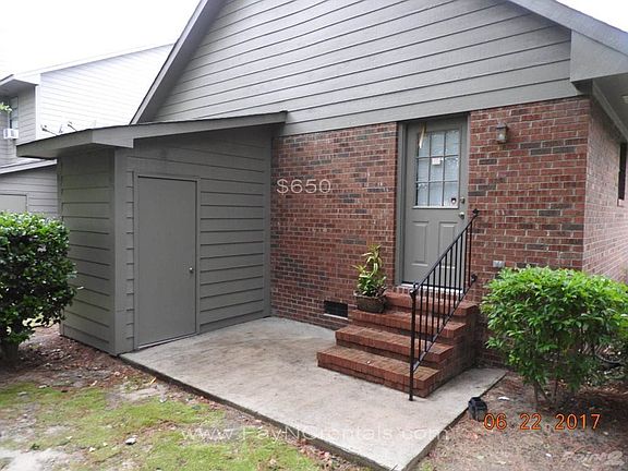 Patio and storage room