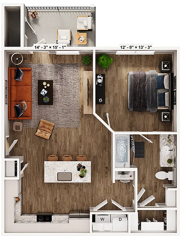 Floor plan A2
