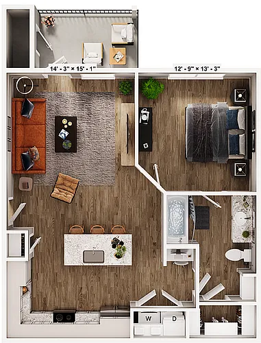 Floor plan A2