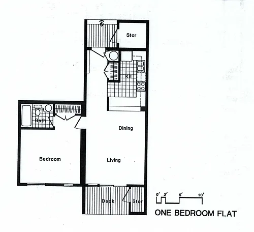 Floor plan 1 Bedroom -3