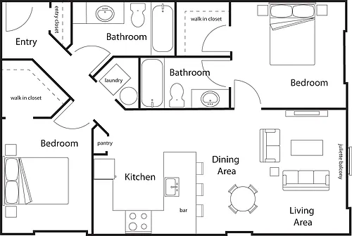 Floor plan C1