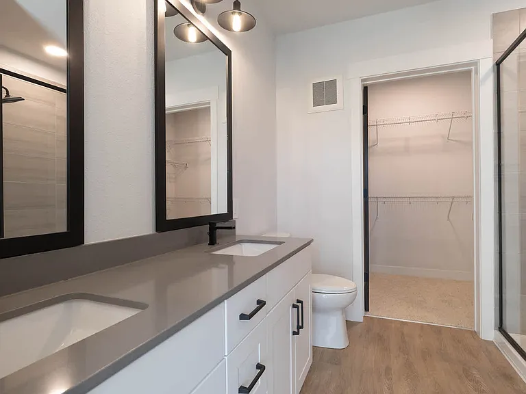 Bathroom with Double Vanity