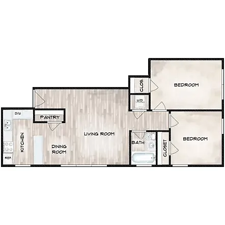 Floor plan B1
