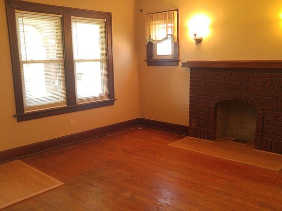 Living room with hardwood floors