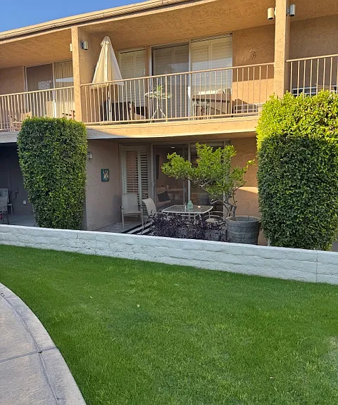 Lower level property.